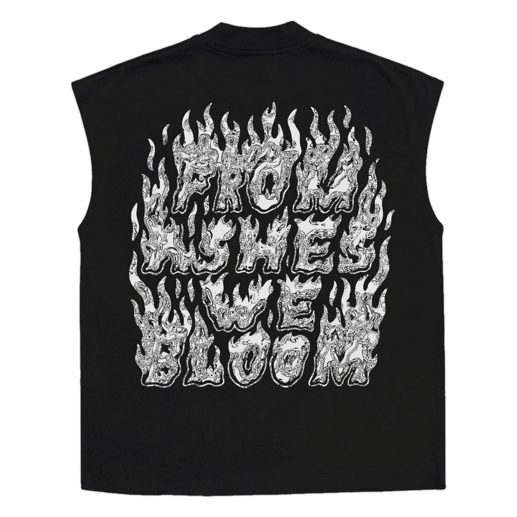 From Ashes Sleeveless Tee - Black - Back