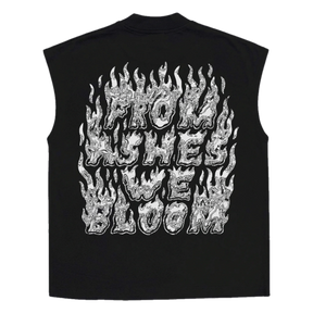 From Ashes Sleeveless Tee - Black - Back