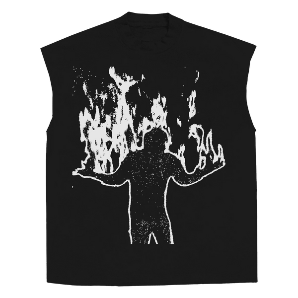 From Ashes Sleeveless Tee - Black - Front