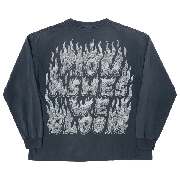 From Ashes L/S Tee - Blue - Back