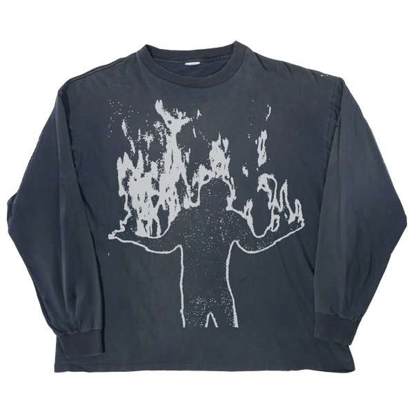 From Ashes L/S Tee - Blue - Front