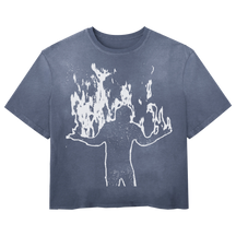 From Ashes Tee - Blue - Front