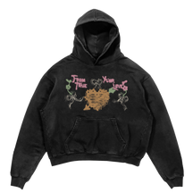 From Your True Loves Hoodie - Black - Front