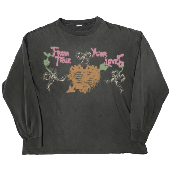 From Your True Loves L/S Tee - Black - Front