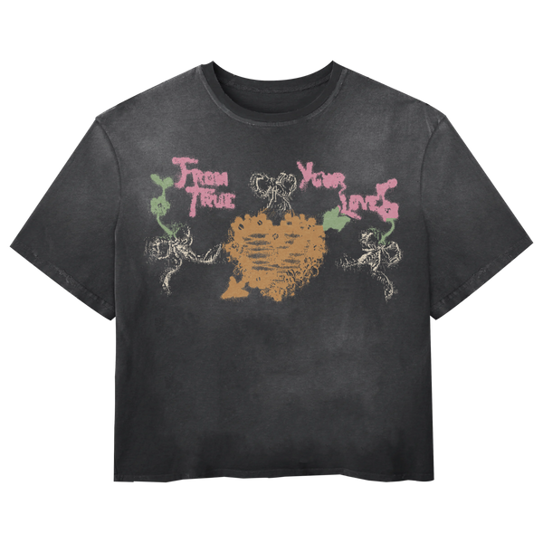 From Your True Loves Tee - Black - Front