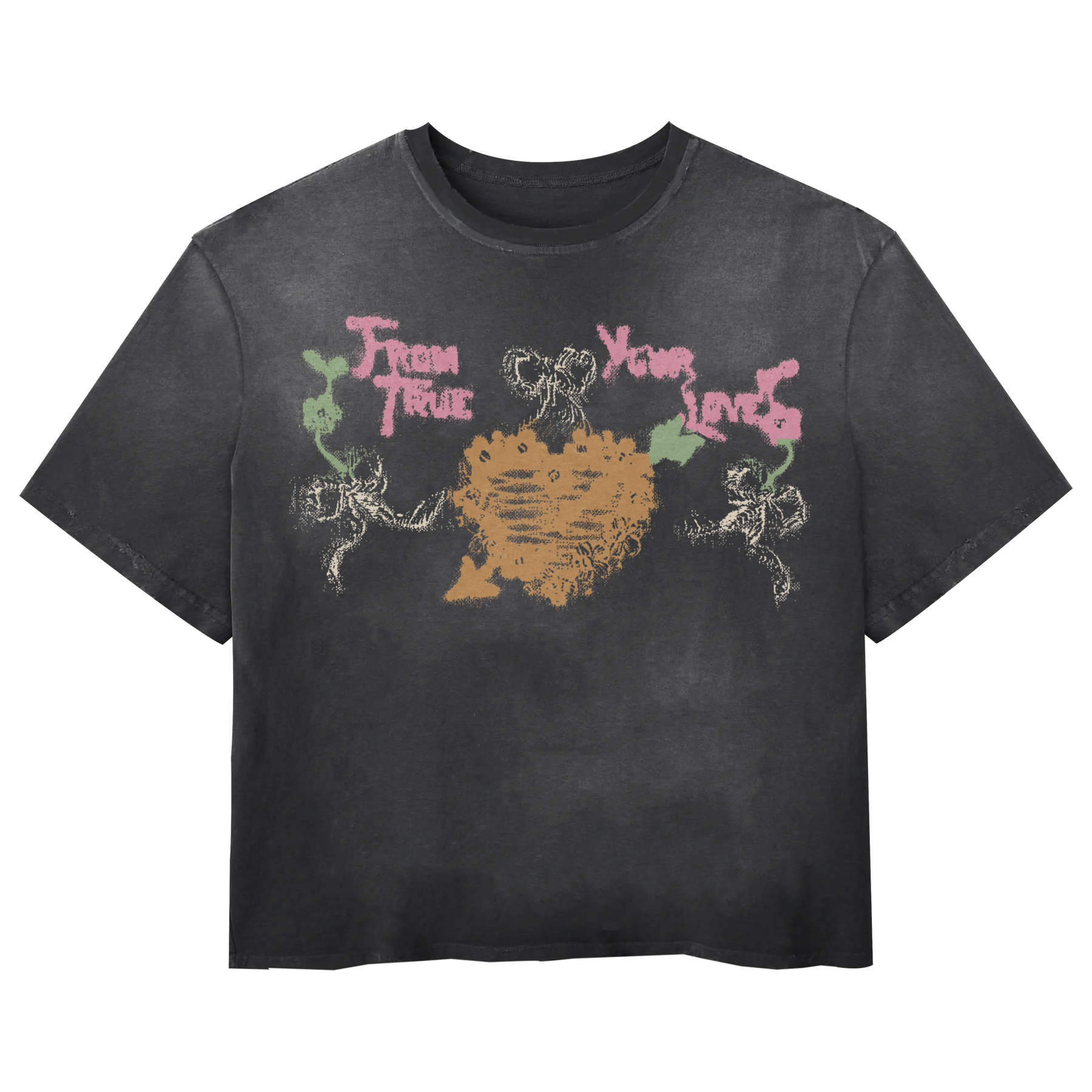 From Your True Loves Tee - Black - Front