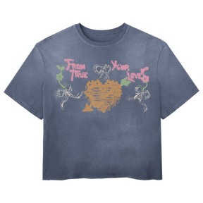 From Your True Loves Tee - Blue - Front