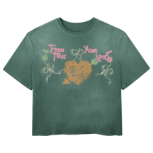 From Your True Loves Tee - Green - Front