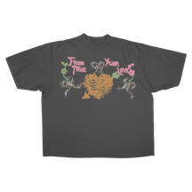 From Your True Loves Drop Tee - Grey - Front