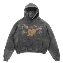 From Your True Loves Hoodie - Grey - Front