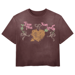 From Your True Loves Tee - Red - Front