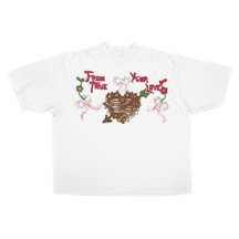From Your True Loves Drop Tee - White - Front