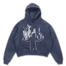 From Ashes Hoodie - Blue - Front