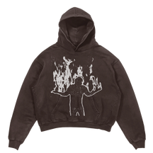 From Ashes Hoodie - Brown - Front