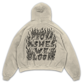 From Ashes Hoodie - Sand - Back