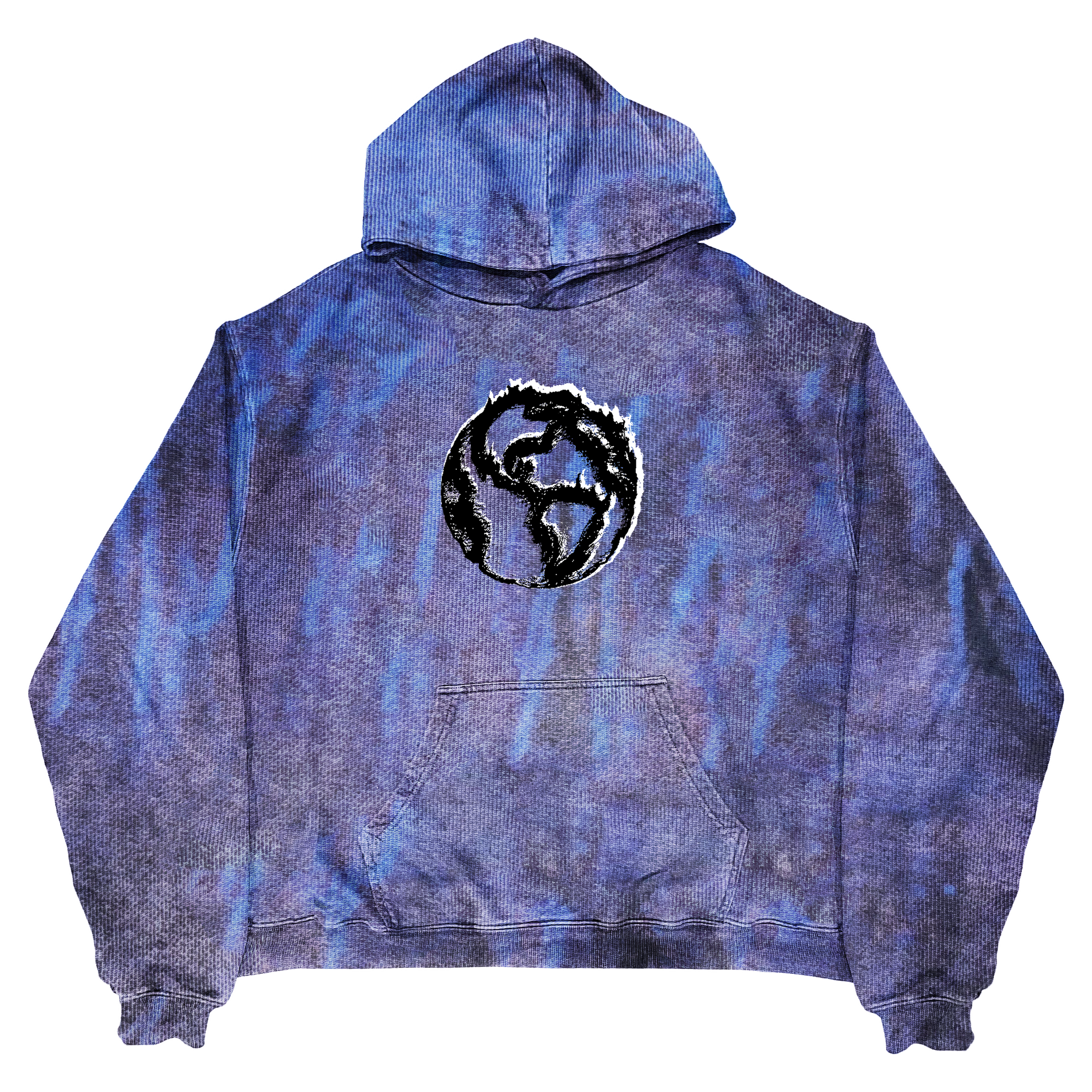 CIRCLE BURNING HOODIE