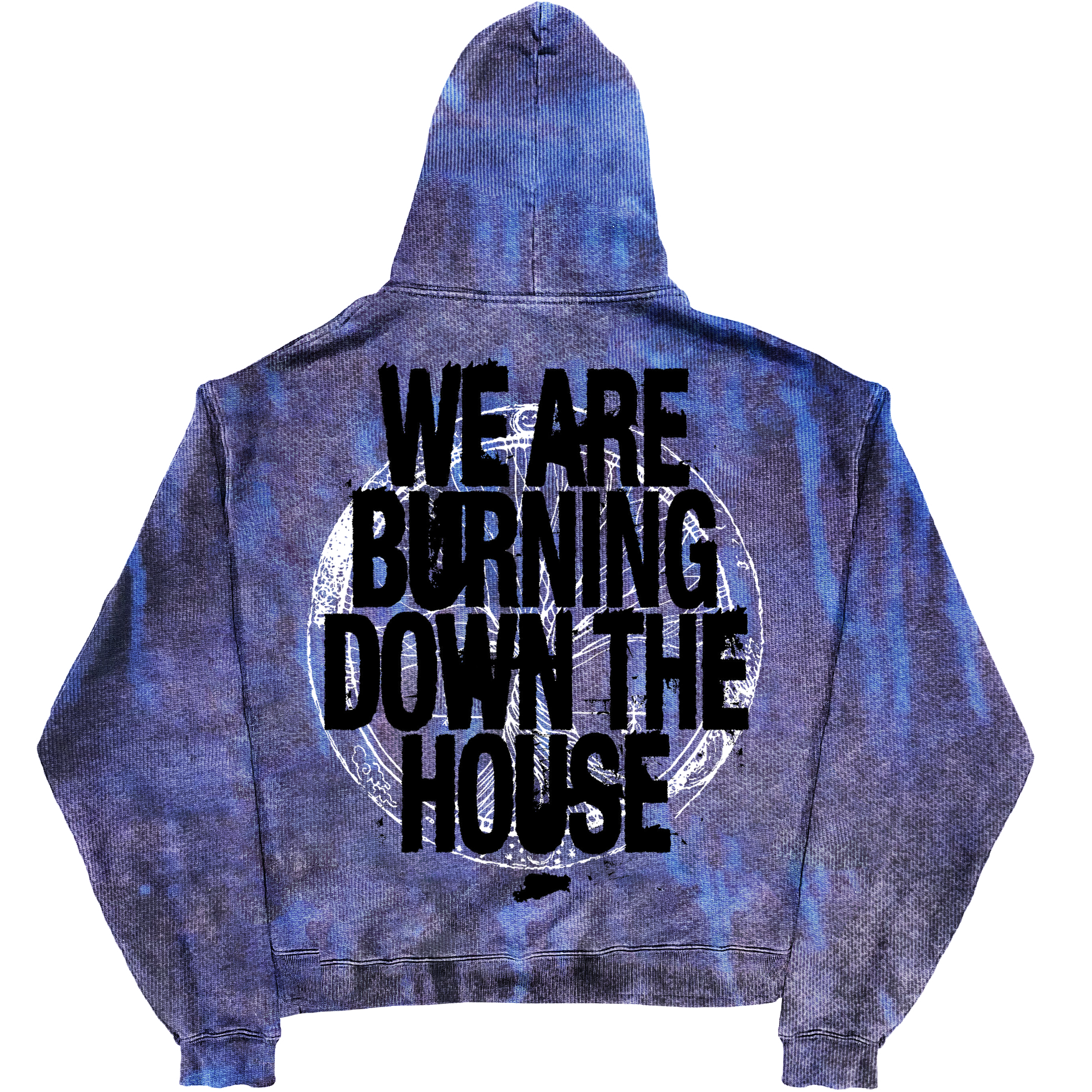 CIRCLE BURNING HOODIE