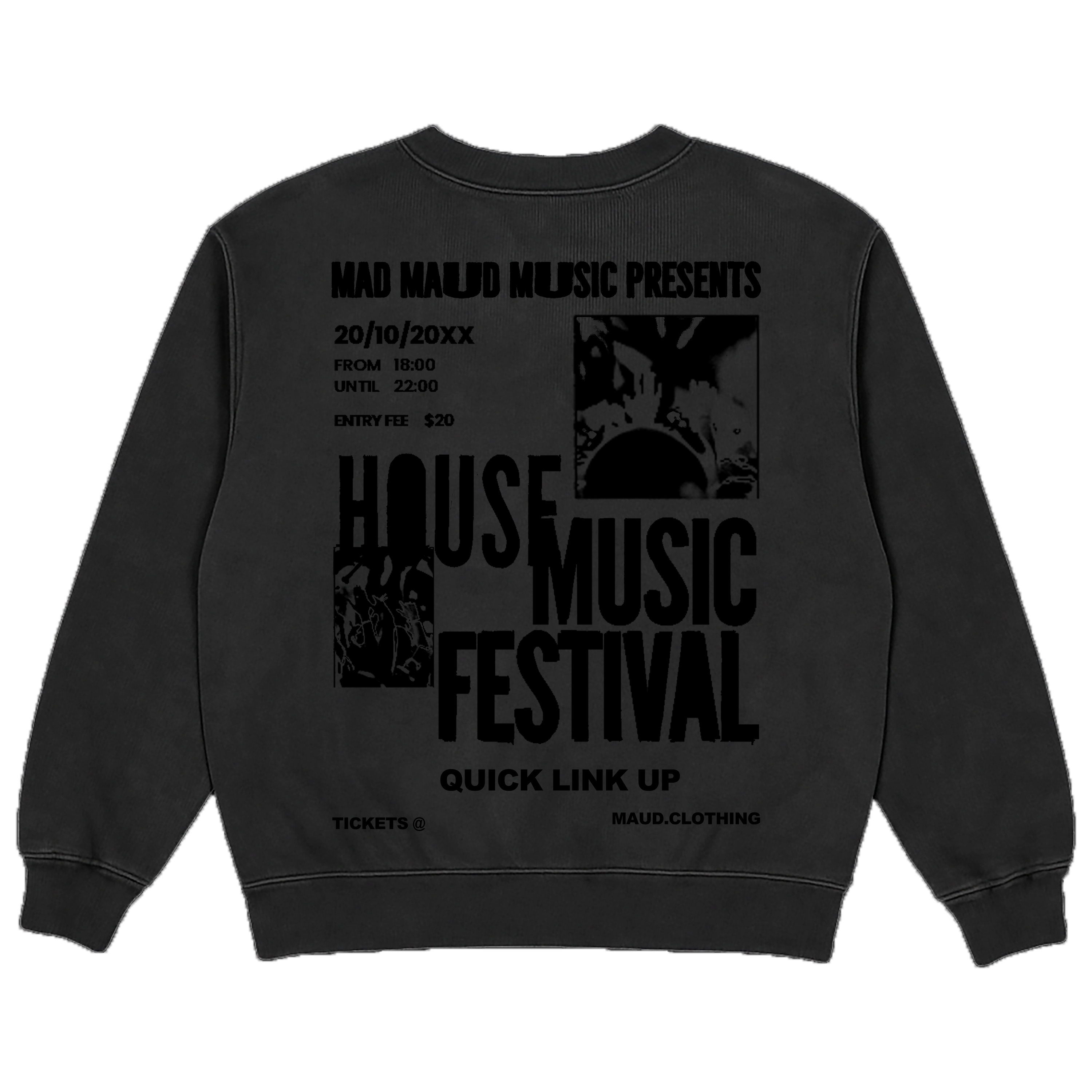 Maud Music Crewnecks