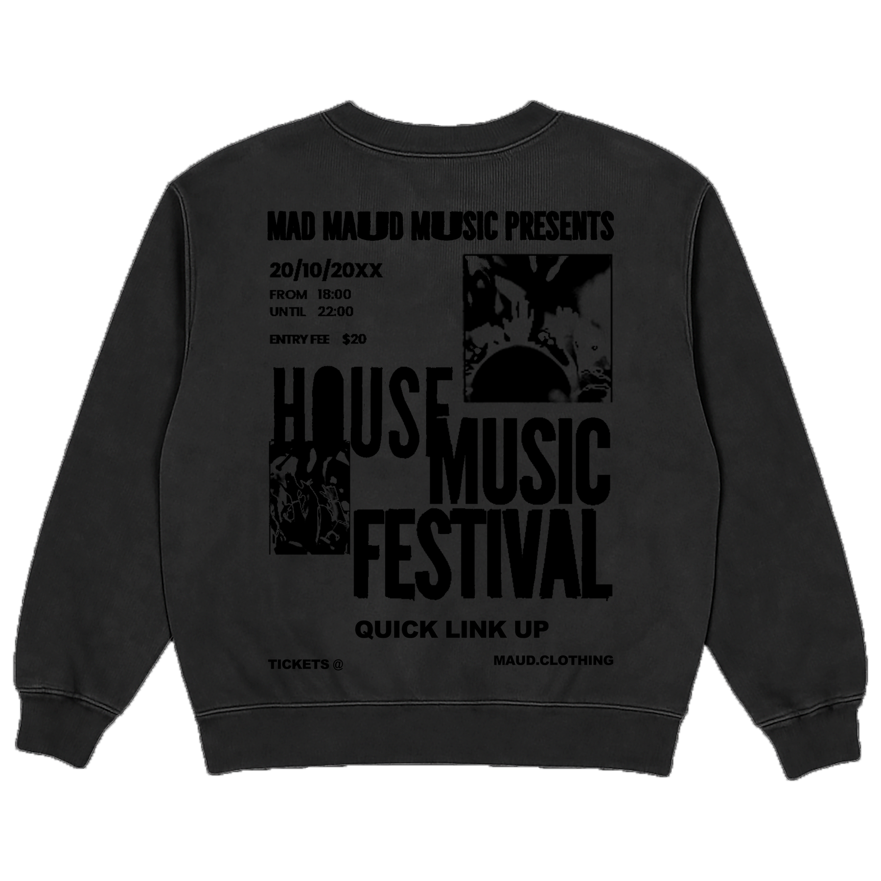 Maud Music Crewnecks