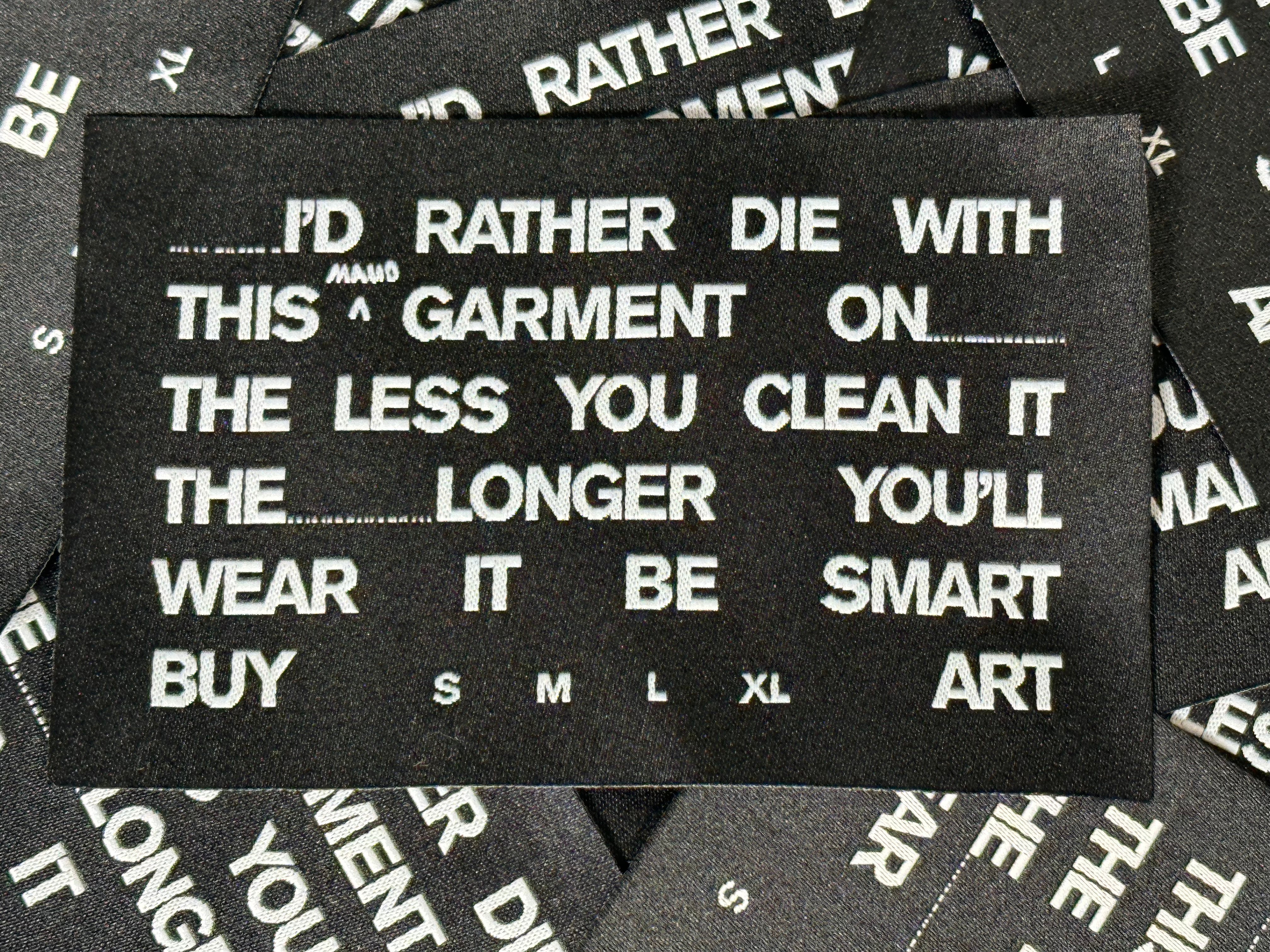 BLACK LABEL GARMENT