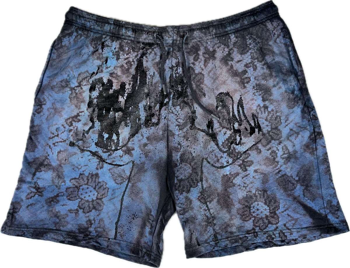 BLUE FLOWER SHORTS