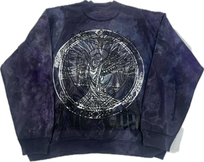 Black Ice Dye Concept Crewneck