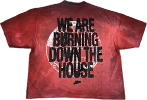 NUKE RED BURNING TEE