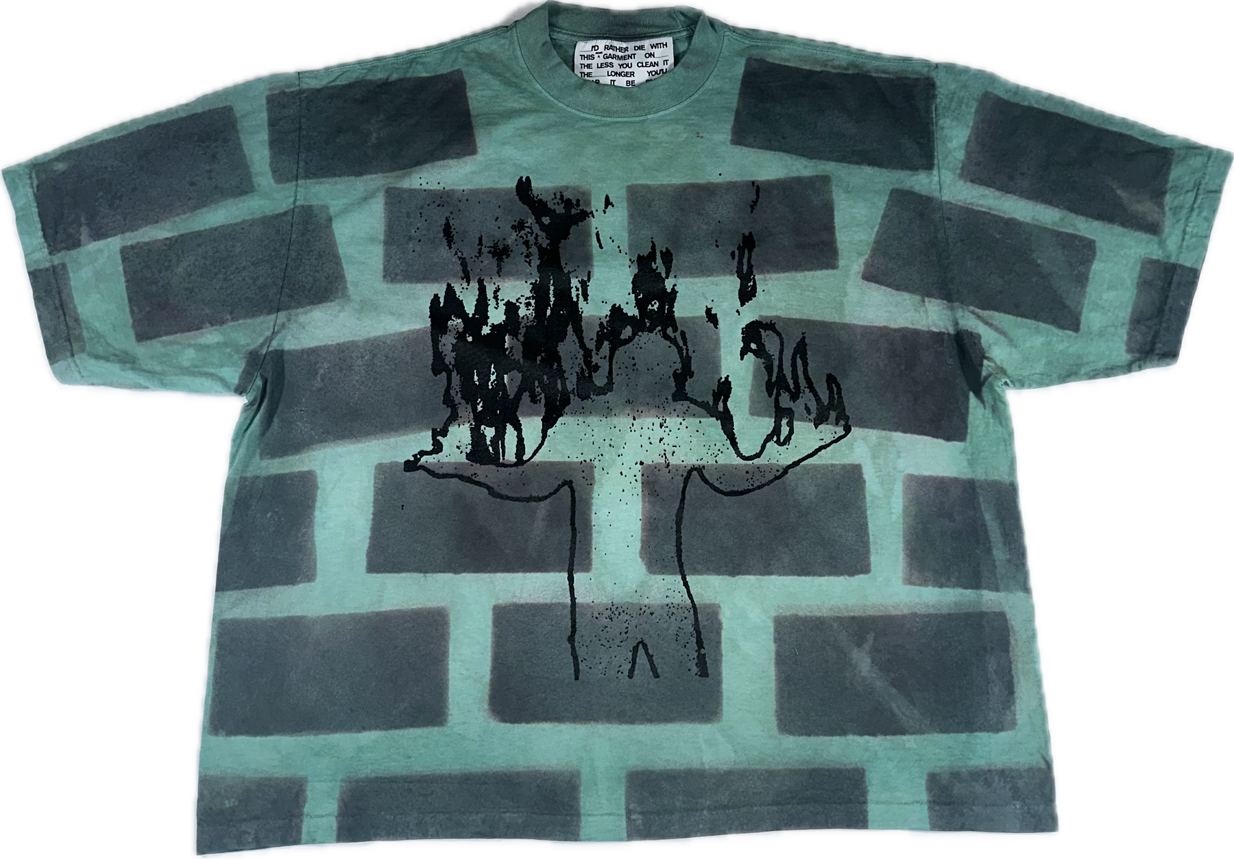EMERALD BRICK BURNING TEE