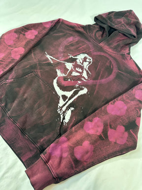 HEART OF HEARTS HOODIE DYED