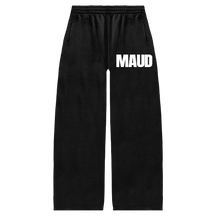 Little Library Baggy Sweatpants - Black - Front