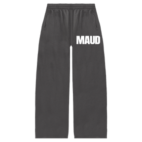 Little Library Baggy Sweatpants - Grey - Front
