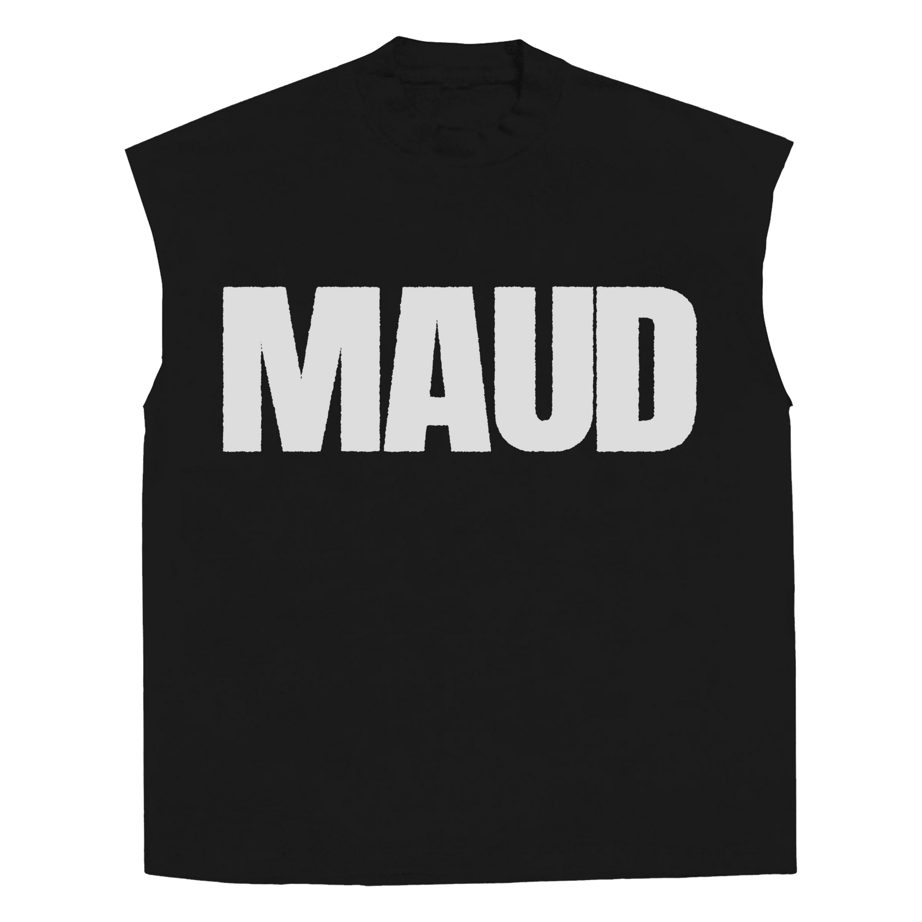 Little Library Sleeveless Tee - Black - Front