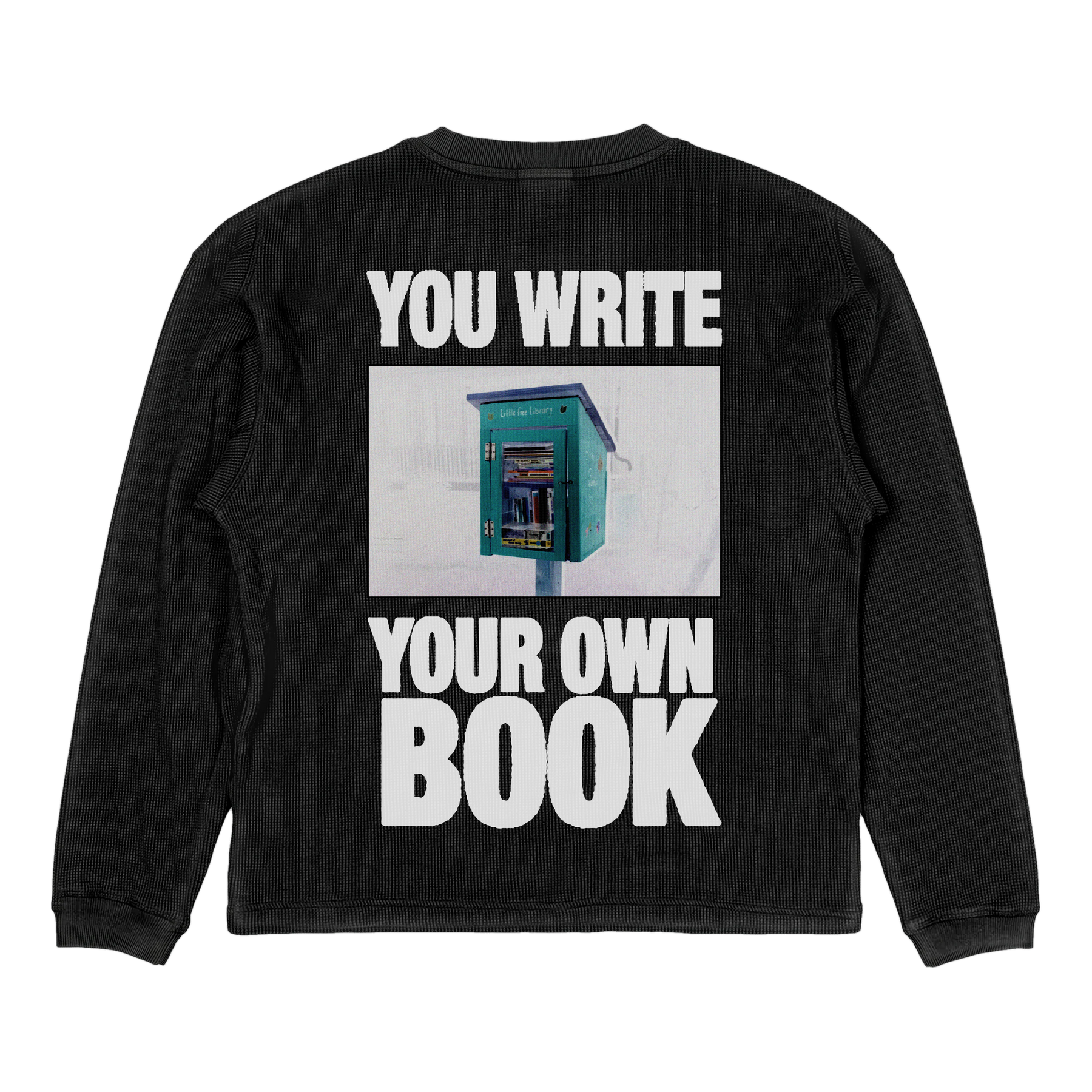 Little Library Thermal - Black - Back