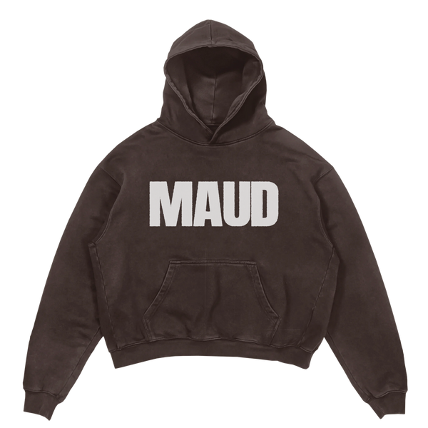 Little Library Hoodie - Brown - Front