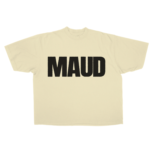 Little Library Drop Tee - Cream - Front