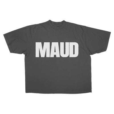 Little Library Drop Tee - Grey - Front