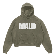 Little Library Hoodie - Olive - Front