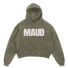 Little Library Hoodie - Olive - Front