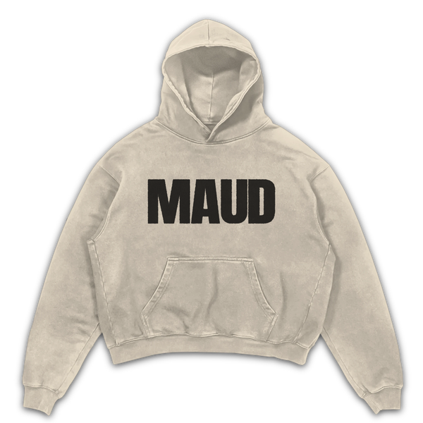 Little Library Hoodie - Sand - Front