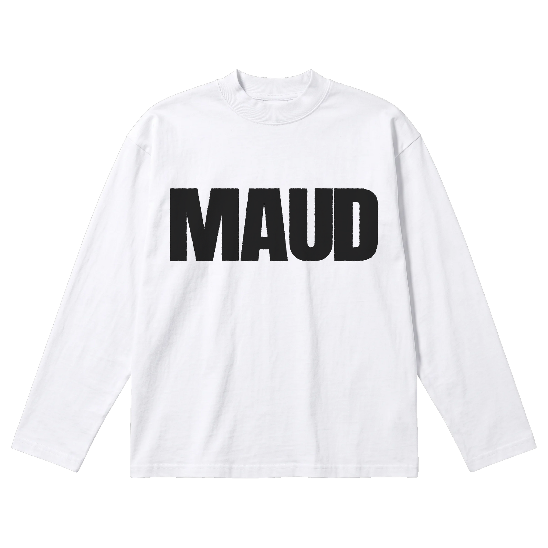 Little Library Baggy L/S Tee - White - Front