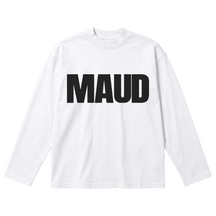 Little Library Baggy L/S Tee - White - Front