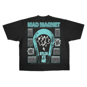Mad Magnet Drop Tee - Black - Back