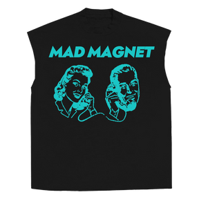 Mad Magnet Sleeveless Tee - Black - Front