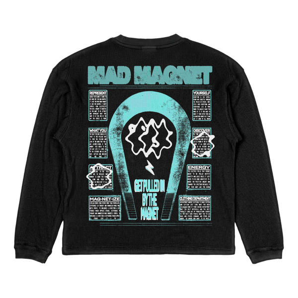 Mad Magnet Thermal - Black - Back