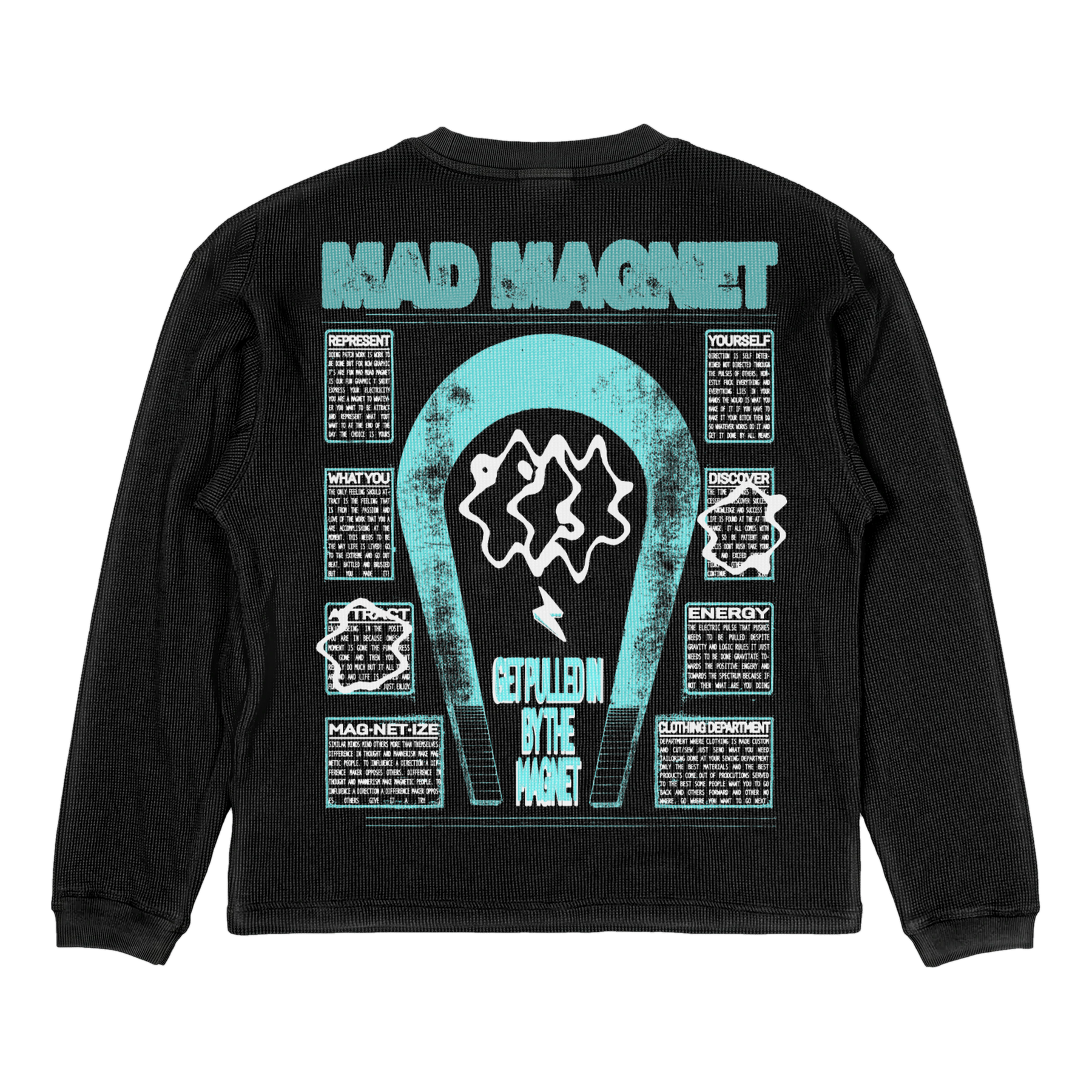 Mad Magnet Thermal - Black - Back