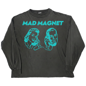 Mad Magnet L/S Tee - Black - Front