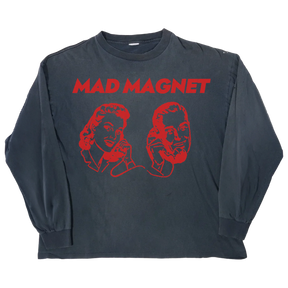 Mad Magnet L/S Tee - Blue - Front