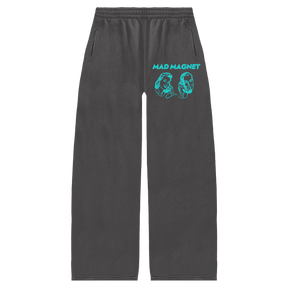 Mad Magnet Baggy Sweatpants - Grey - Front