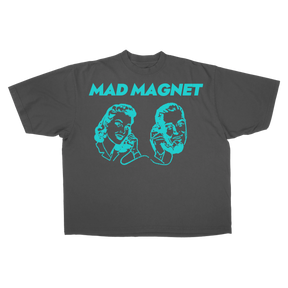Mad Magnet Drop Tee - Grey - Front