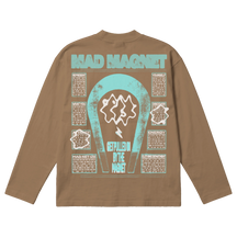 Mad Magnet Baggy L/S Tee - Latte - Back